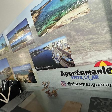 Apartamento Vista Mar 209 - 2 Quartos - Praia Do Morro - Predio Frente Mar - Varanda Com Vista Mar - Elevador - Atravessou A Avenida, Ja Esta Na Praia - Com Garagem - Internet 구아라파리 외부 사진