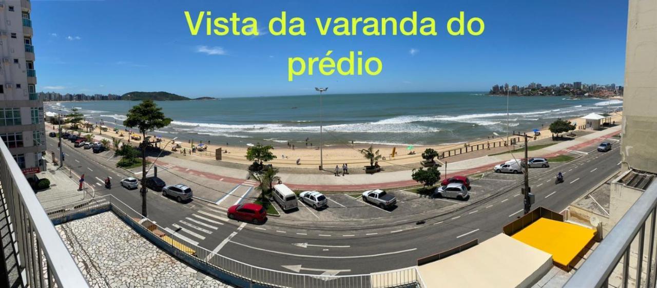 Apartamento Vista Mar 209 - 2 Quartos - Praia Do Morro - Predio Frente Mar - Varanda Com Vista Mar - Elevador - Atravessou A Avenida, Ja Esta Na Praia - Com Garagem - Internet 구아라파리 외부 사진