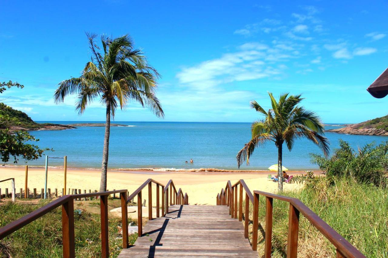 Apartamento Vista Mar 209 - 2 Quartos - Praia Do Morro - Predio Frente Mar - Varanda Com Vista Mar - Elevador - Atravessou A Avenida, Ja Esta Na Praia - Com Garagem - Internet 구아라파리 외부 사진