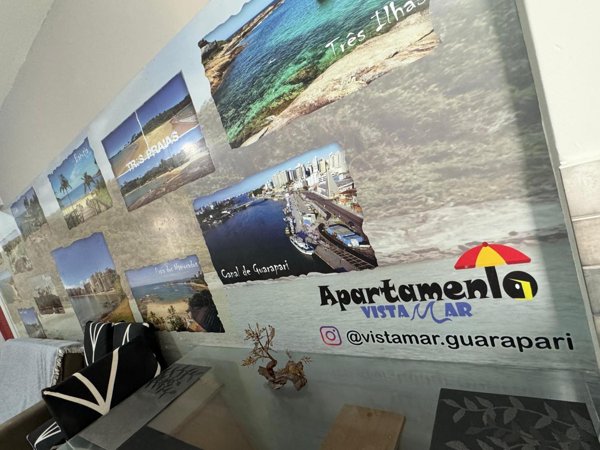 Apartamento Vista Mar 209 - 2 Quartos - Praia Do Morro - Predio Frente Mar - Varanda Com Vista Mar - Elevador - Atravessou A Avenida, Ja Esta Na Praia - Com Garagem - Internet 구아라파리 외부 사진