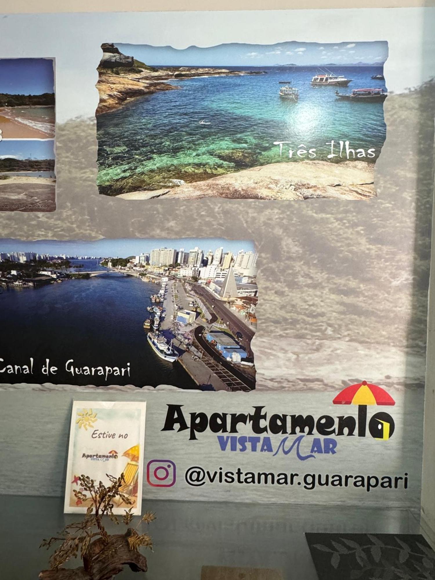 Apartamento Vista Mar 209 - 2 Quartos - Praia Do Morro - Predio Frente Mar - Varanda Com Vista Mar - Elevador - Atravessou A Avenida, Ja Esta Na Praia - Com Garagem - Internet 구아라파리 외부 사진